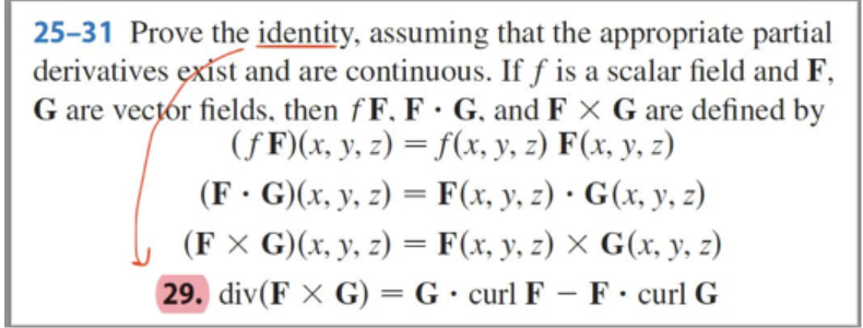 Solved Prove The Identity Assuming That The Chegg