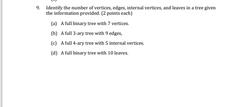 Solved For Each Vertex Of The Following Rooted Tree Chegg