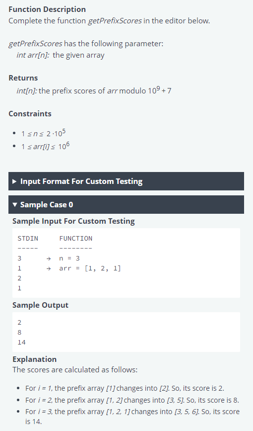 Solved For An Array Arr Of N Integers In The Ith Chegg