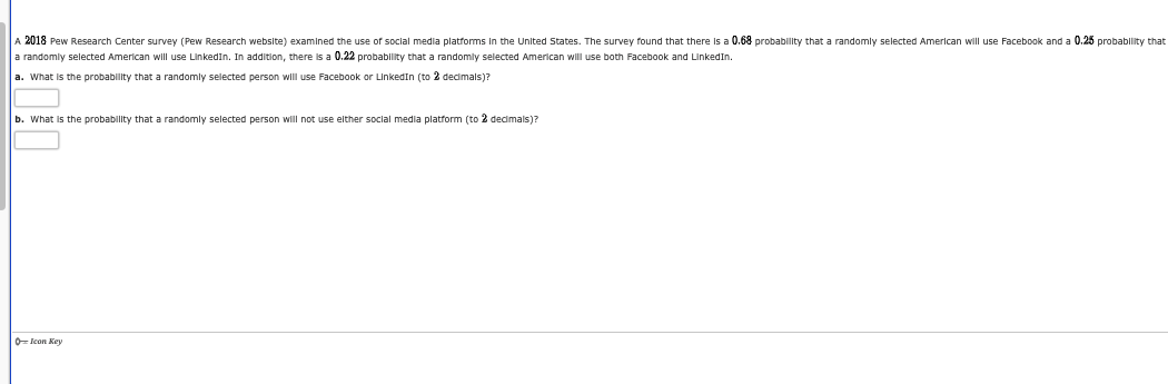 Solved A Pew Research Center Survey Pew Research Chegg