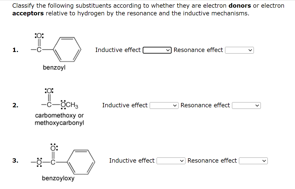 Solved In Both Series Below The Three Aromatic Compounds Chegg