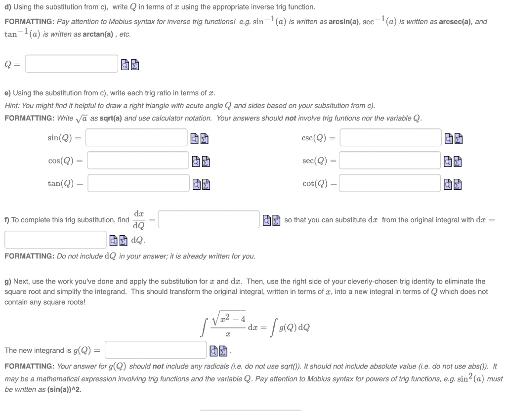 Solved A First Select One Of The Following Trig Identities Chegg