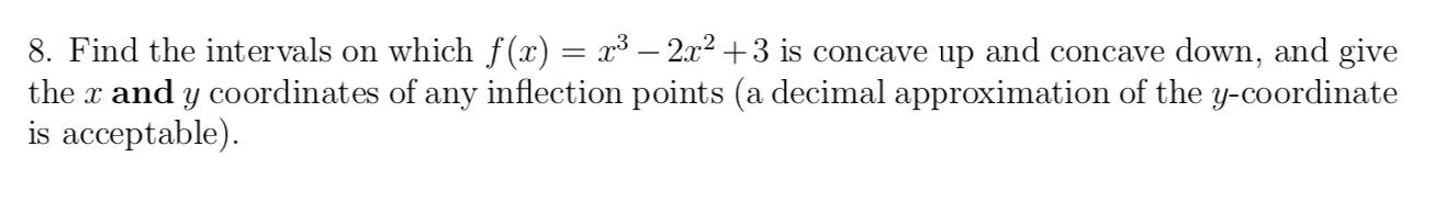 Solved Find The Intervals On Which F X X X Is Chegg