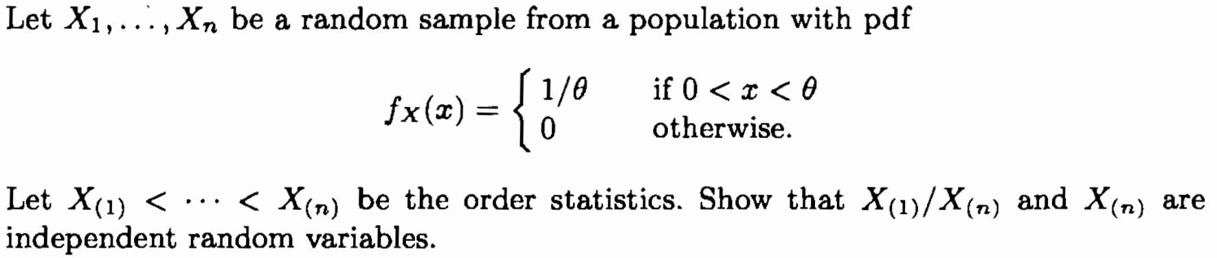 Solved Let X₁ Xn be a random sample from a population Chegg