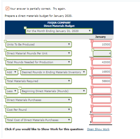 Solved Fuqua Company S Sales Budget Projects Unit Sales Of Chegg