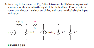 Solved Referring To The Circuit Of Fig Determine Chegg