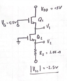 Solved For The Circuit Shown Below Find Labeled Voltages V1 Chegg