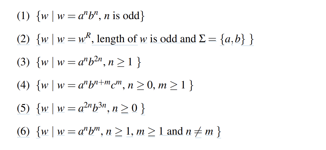 Solved Design A Pushdown Automaton Pda Recognizing Each Of Chegg