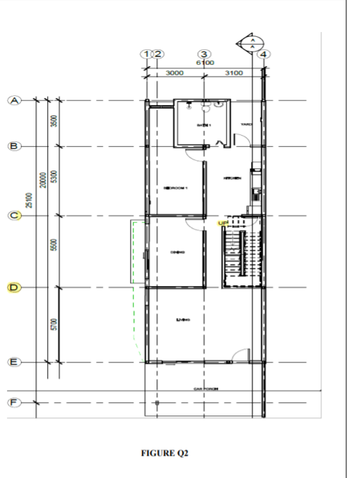 Solved Q2 Figure Q2 Shows An Architecture Drawing Of Ground Chegg