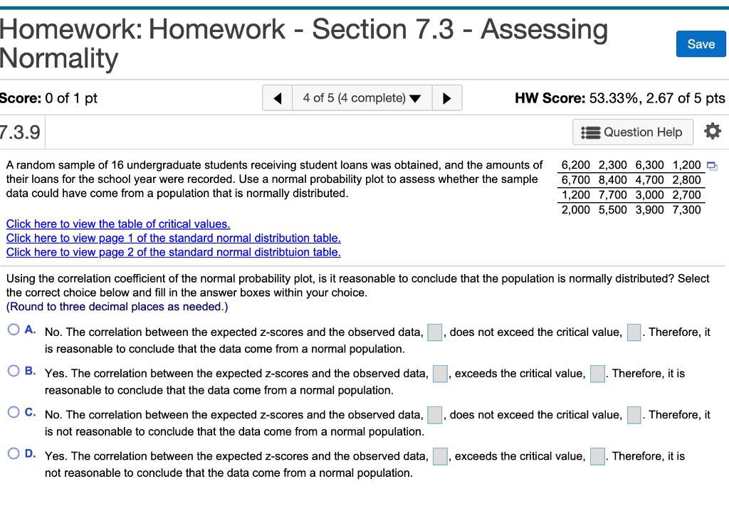 Solved Homework Homework Section Assessing Chegg