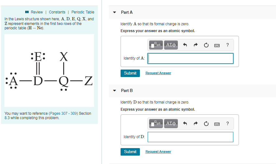 Solved Review Constants Periodic Table Part A In The Lewis Chegg