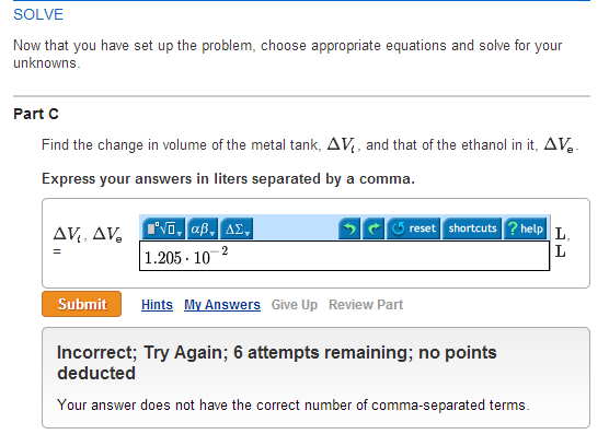 Masteringphysics homework