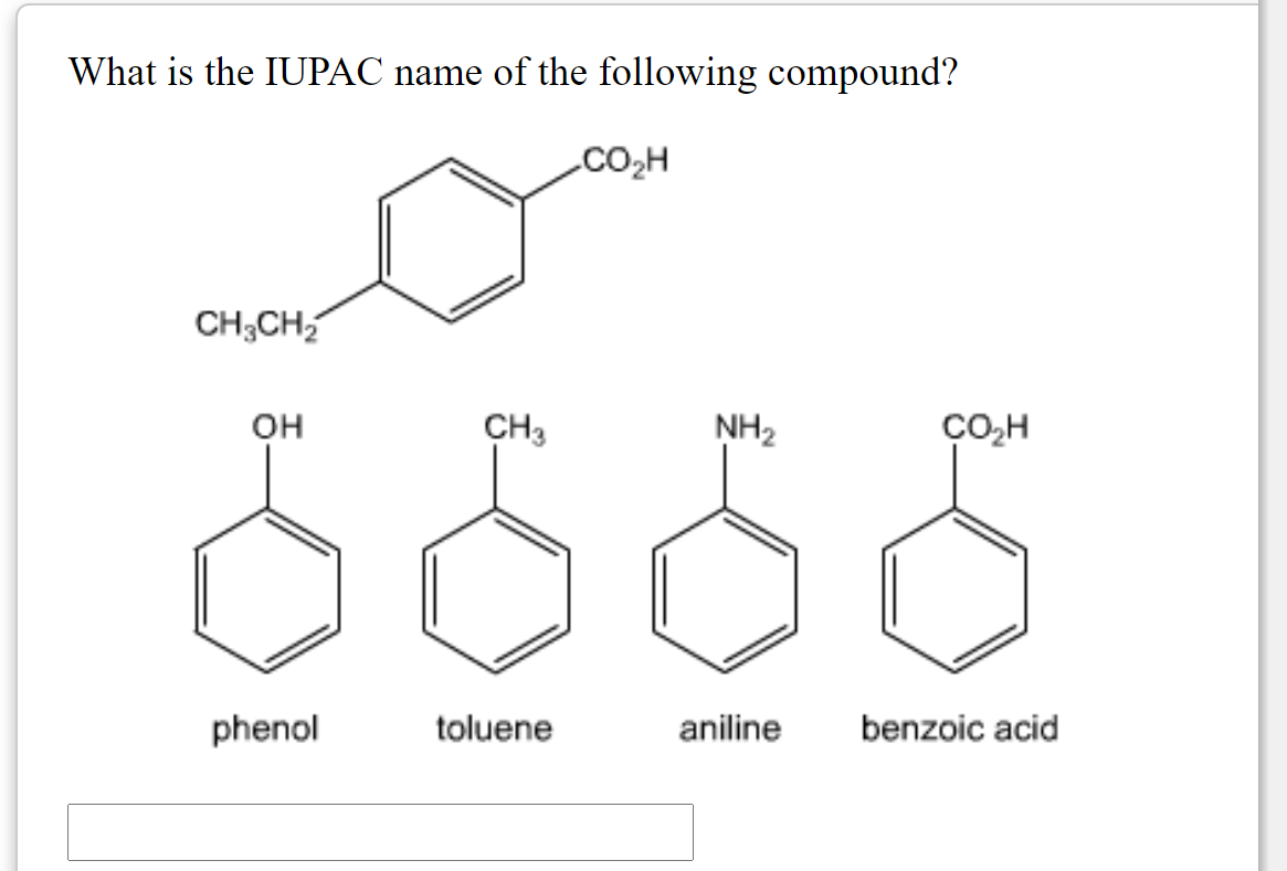 Solved What Is The IUPAC Name Of The Following Compound Chegg