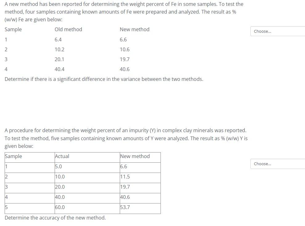 Solved Match The Statement With The Correct Statistical Test Chegg