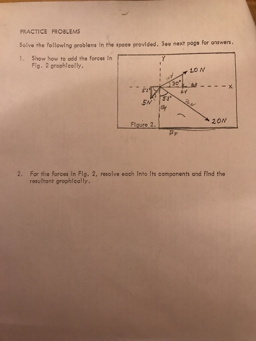 Solved Practice Pr Blems Solve The Following Problems In The Chegg