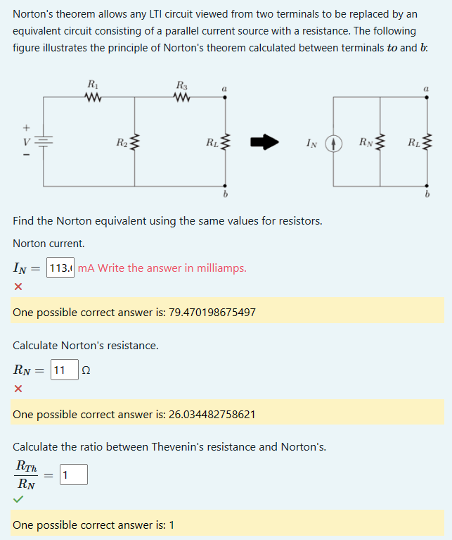 Solved Thevenin S Theorem Allows Any Lti Circuit Viewed From Chegg