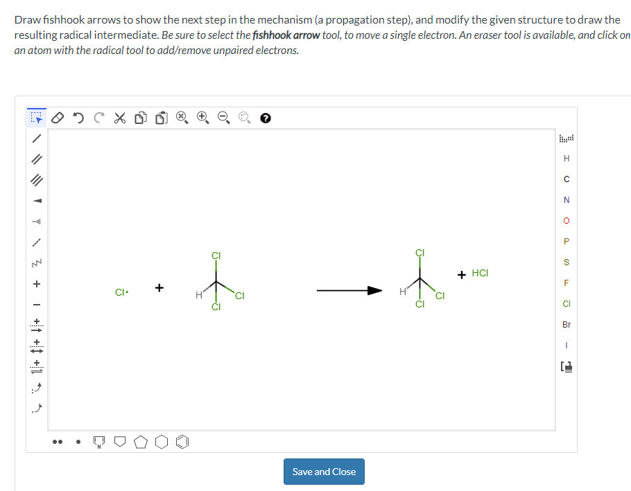 Solved Draw Fishhook Arrows To Show The Next Step In The Chegg