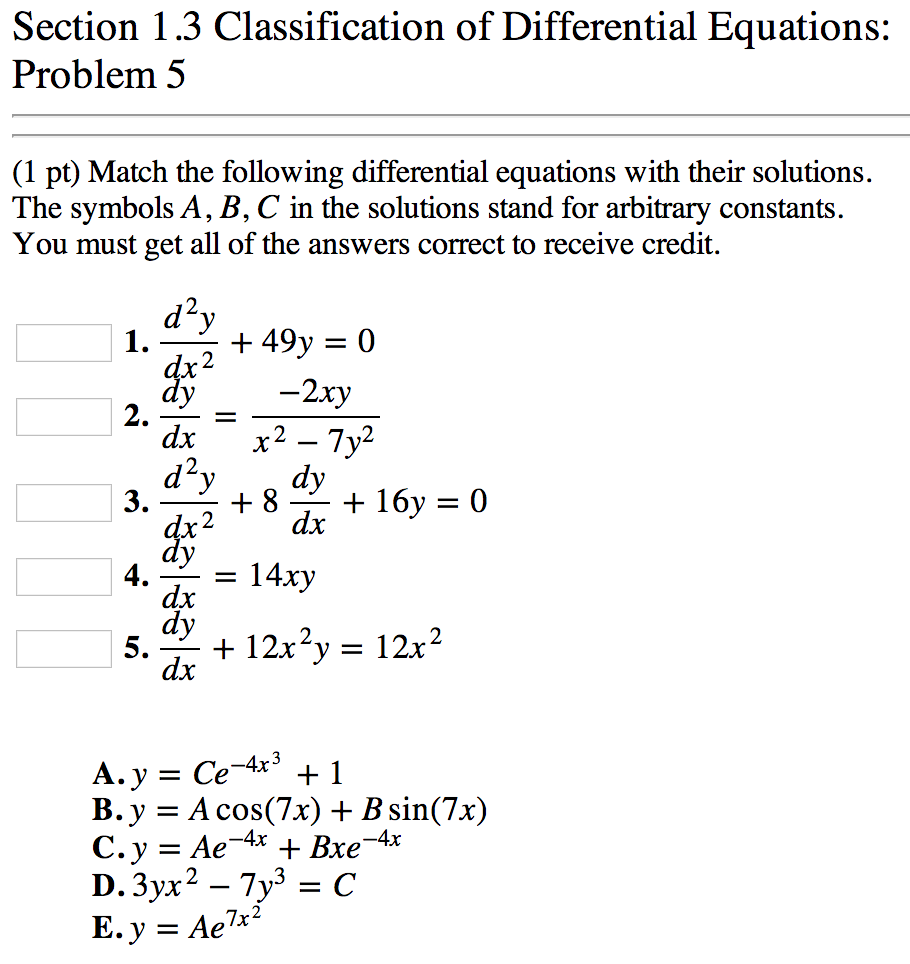 equation homework help