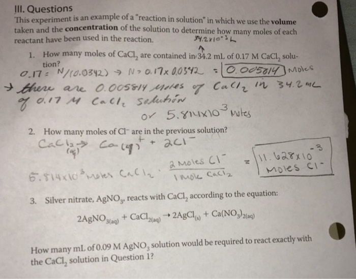 Solved How Many Ml Of M Agno Solution Would Be Chegg