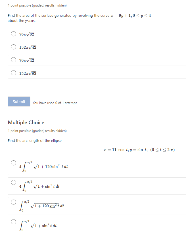 Solved 1 Point Possible Graded Results Hidden Find The Chegg