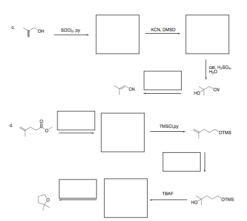 Solved Provide Missing Reagents And Synthetic Intermediates Chegg