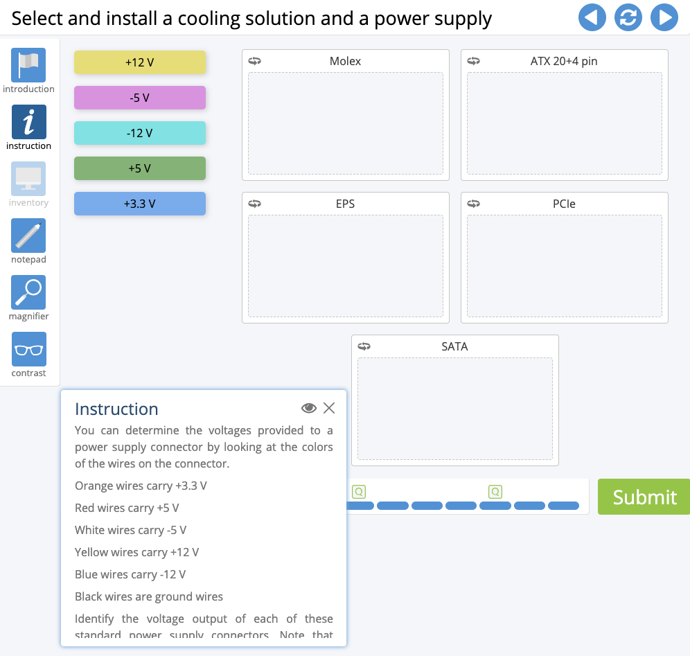 Select And Install A Cooling Solution And A Power Chegg