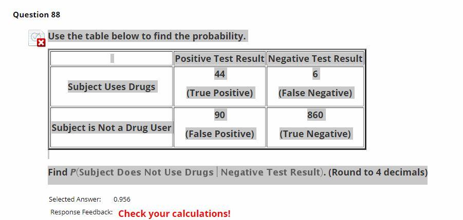 Solved Question Use The Table Below To Find The Chegg