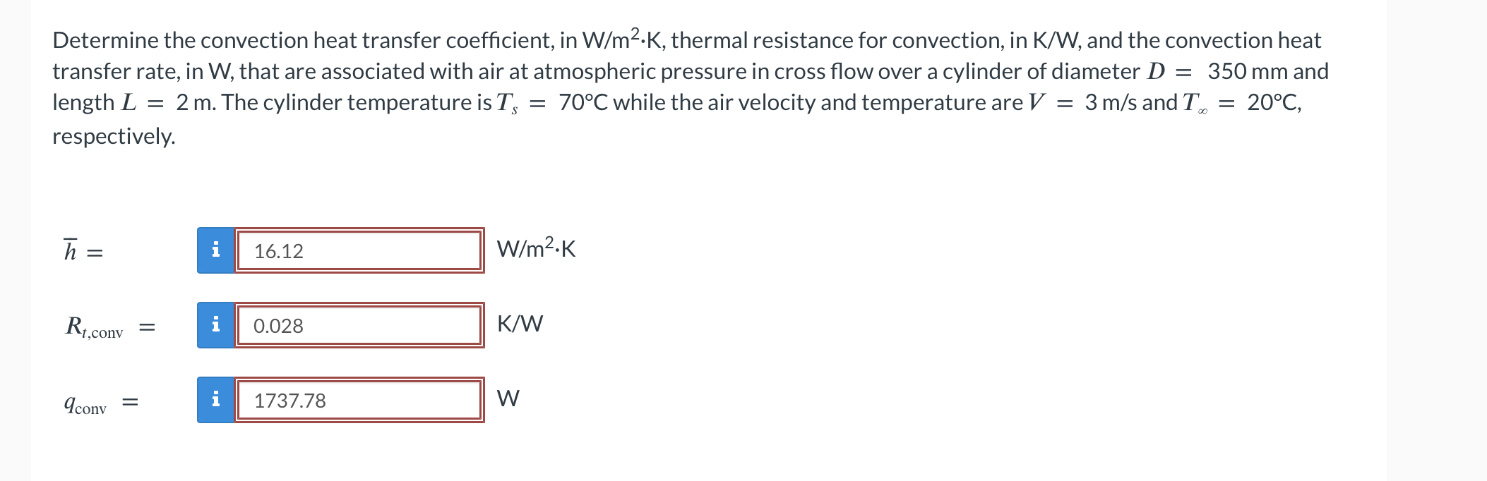 Solved Consider The Following Fluids Each With A Velocity Chegg