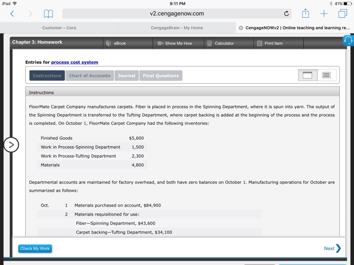 Cengage accounting quizlet picture