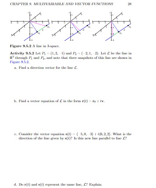 Solved Chapter Multivariable And Vector Functions Chegg