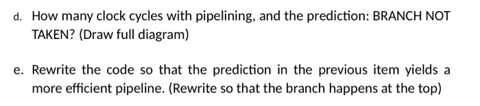 Solved Consider The Following MIPS Code And A 5 Stages Chegg