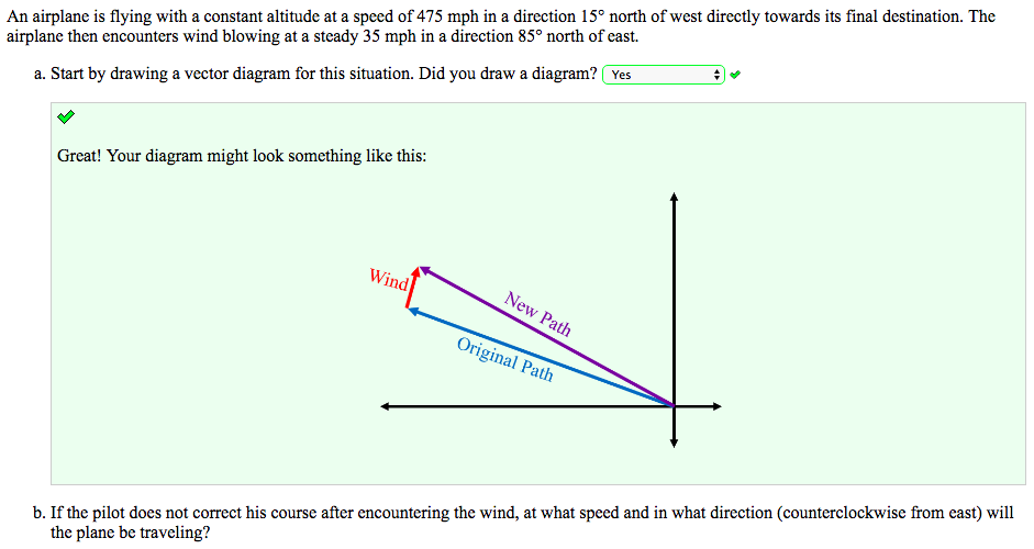 Solved An Airplane Is Flying With A Constant Altitude At A Chegg