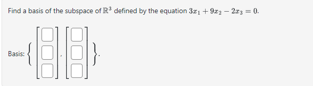 Solved Find A Basis Of The Subspace Of R Defined By The Chegg