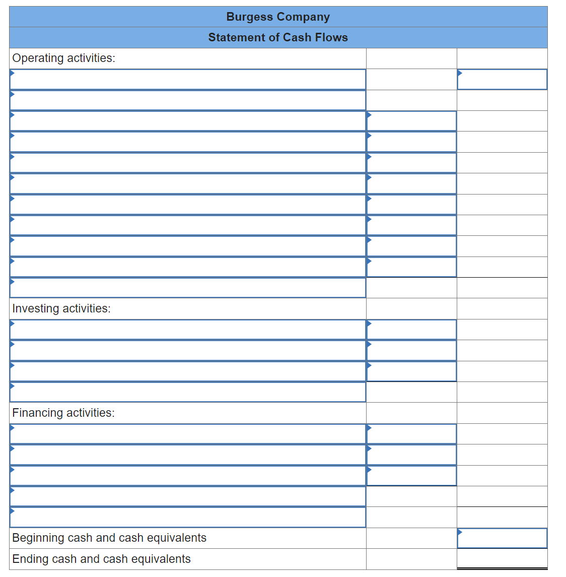 Solved A Comparative Balance Sheet And An Income Statement Chegg