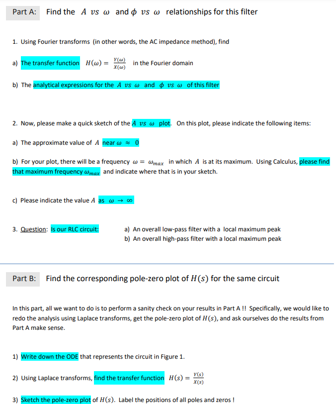 Solved Problem 2 Using Fourier Transforms To Analyze LTI Chegg