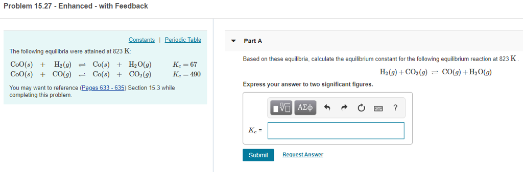 Solved Problem Enhanced With Feedback Constants Chegg