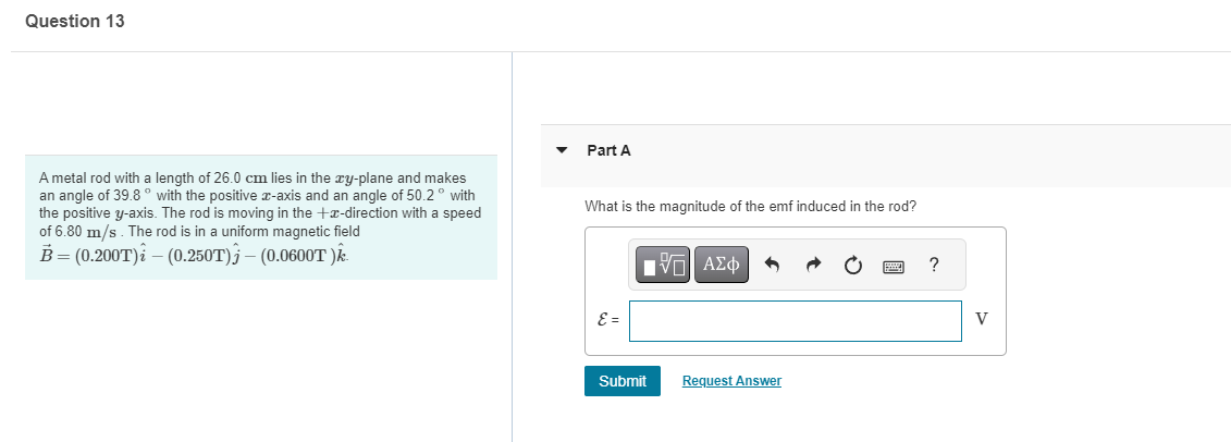 Solved A Metal Rod With A Length Of Cm Lies In The Chegg