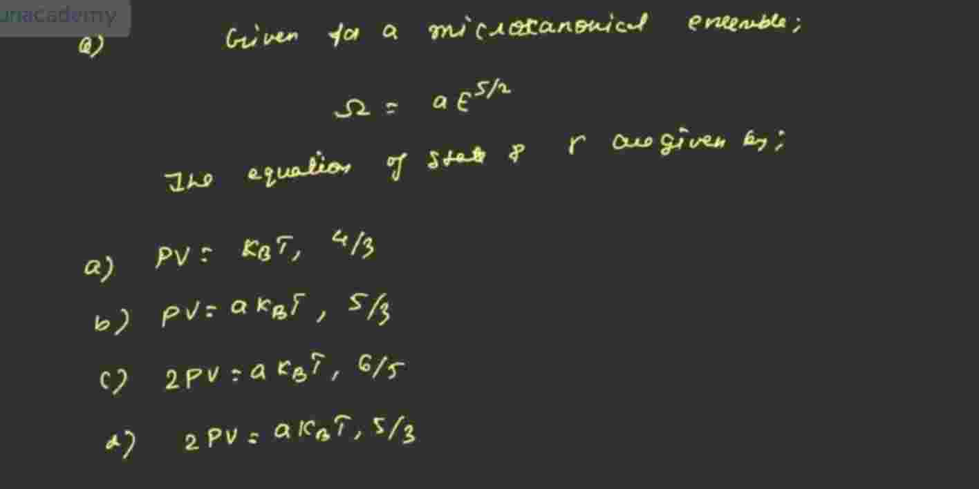 Solved A Omega AE S 2 The Equation Of Stet R Chegg