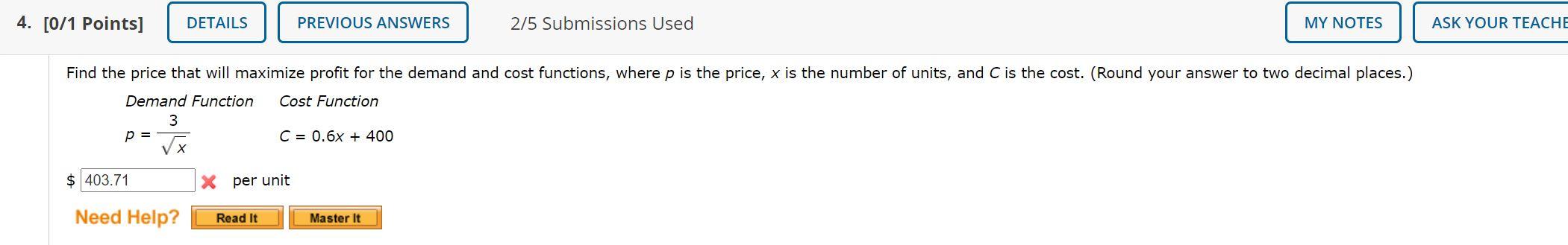 Solved Points Details Previous Answers Chegg