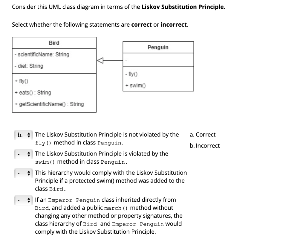 Solved Consider This UML Class Diagram In Terms Of The Chegg