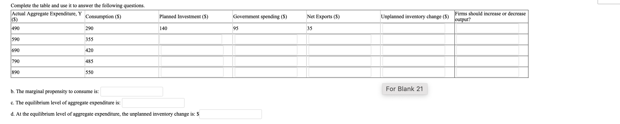 Solved Planned Aggregate Expenditure PAE Billions Of Chegg