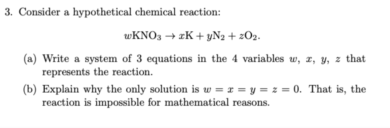 Solved Consider A Hypothetical Chemical Chegg