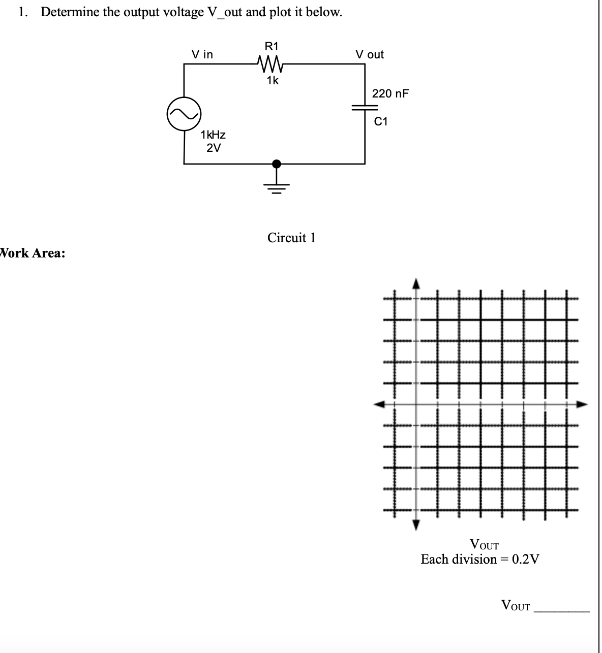 Solved Determine The Output Voltage V Out And Plot It Chegg