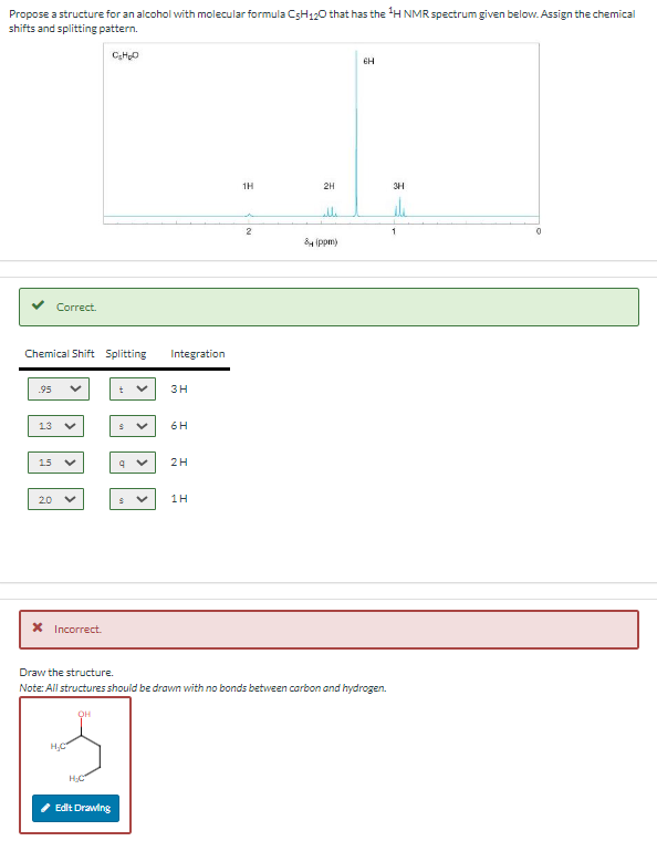 Solved Propose A Structure For An Alcohol With Molecular Chegg