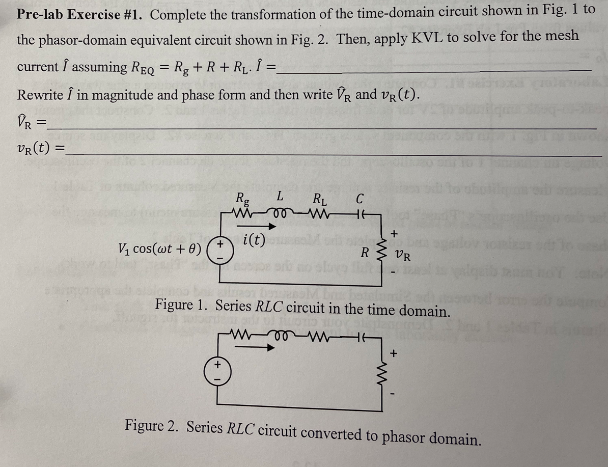 Solved Pre Lab Exercise Complete The Transformation Of Chegg