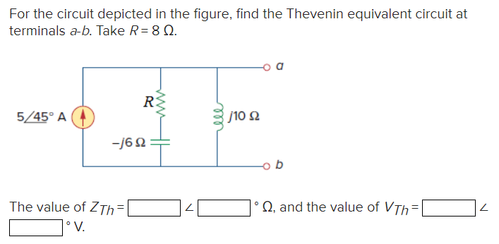 Solved For The Circuit Depicted In The Figure Find The Chegg