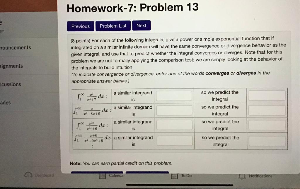 Solved Points For Each Of The Following Integrals Give Chegg