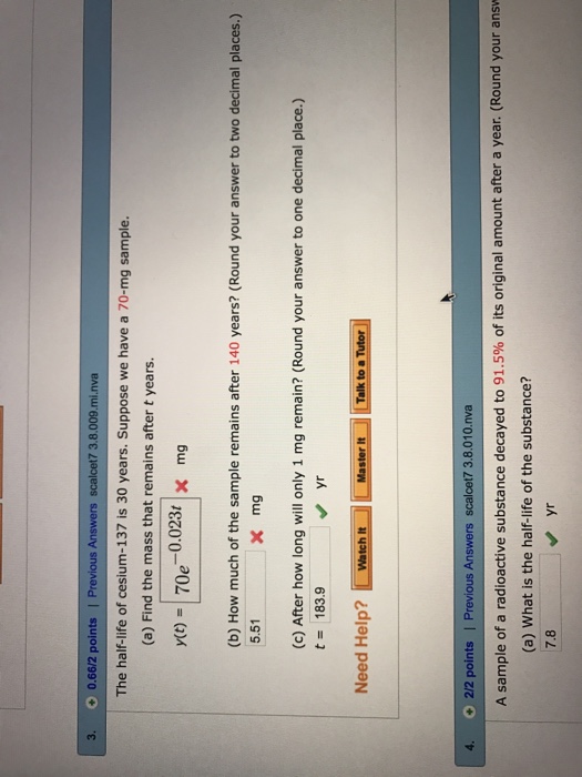 What Is The Half Life Of Cesium