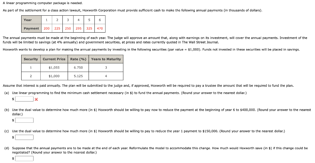 As Part Of The Settlement For A Class Action Lawsuit Chegg