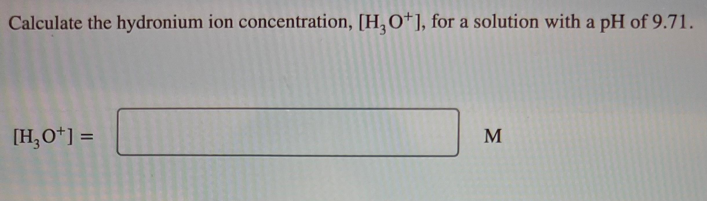 Solved What Is The PH Of An Aqueous Solution With A Hydrogen Chegg